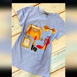Vinizbena fashion t-shirt women